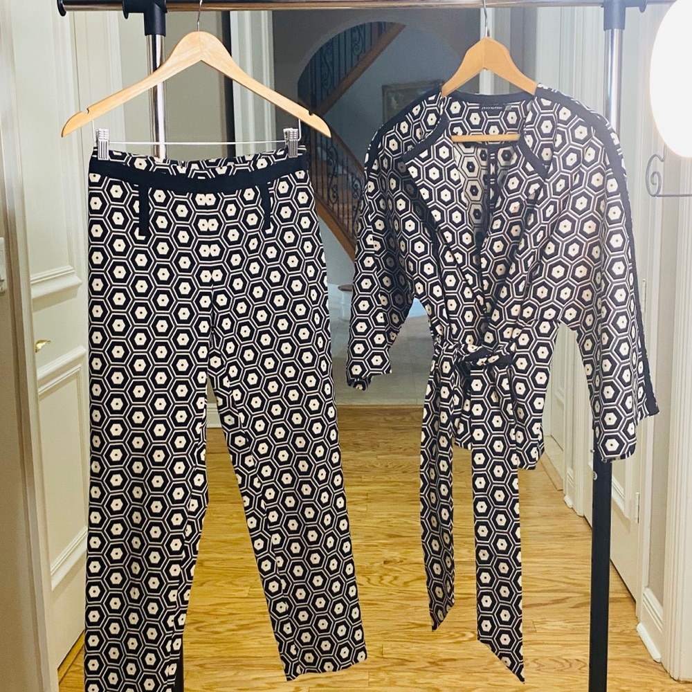 Josie Natori Jacket/Pant Set